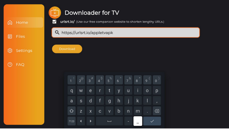 Apple TV Downloader URL