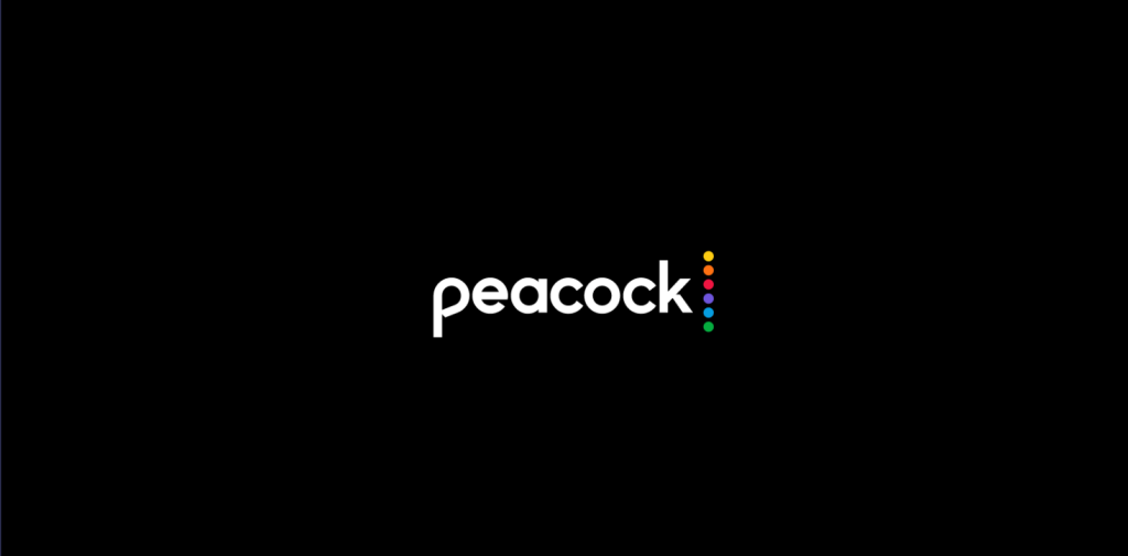 Peacock TV welcome page