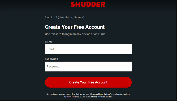 Log in to your account