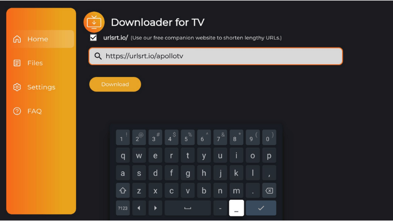 Apollo TV Downloader URL