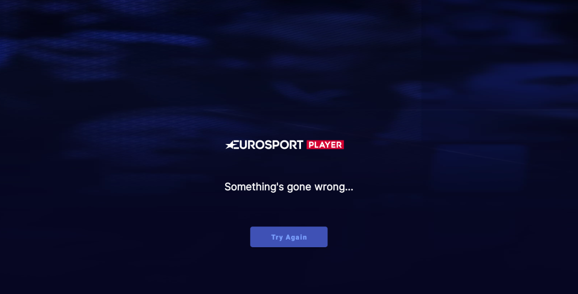 Eurosport Player - Try Again