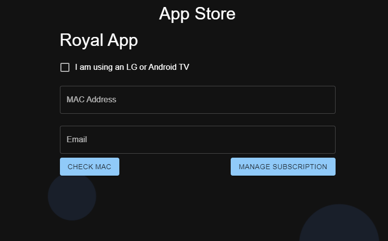 Royal IPTV APK- activate