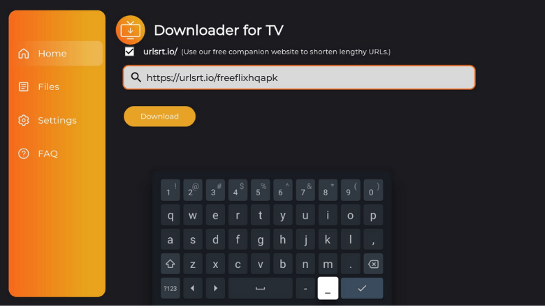 FreeFlix HQ Downloader URL